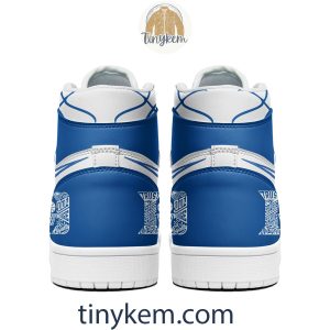 Blue Devils Mascot Air Jordan 1 High Top Shoes2B3 Mk0nG