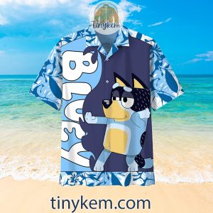 Bluey Aloha Hawaiian Shirt Hello Summer2B2 Ut3gG