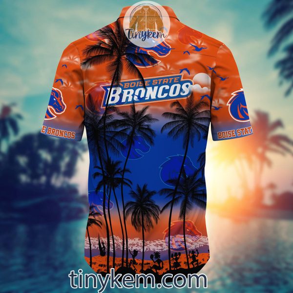 Boise State Broncos Summer Coconut Hawaiian Shirt