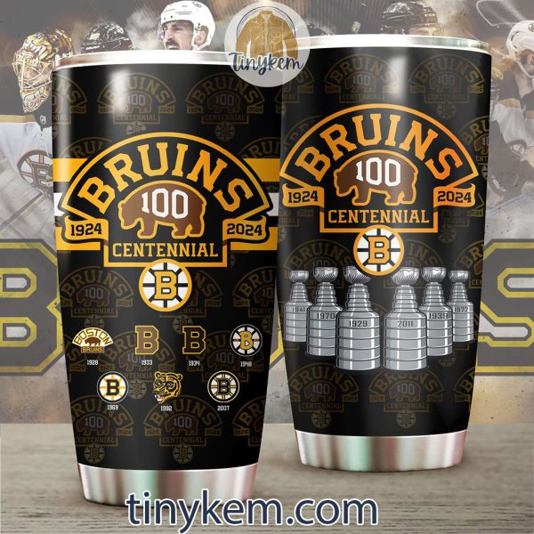 Boston Bruins 100 Years Centennial 20oz Tumbler