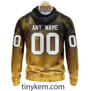 Boston Bruins Customized Tshirt Hoodie With Autism Awareness 2024 Design2B3 dPjIR