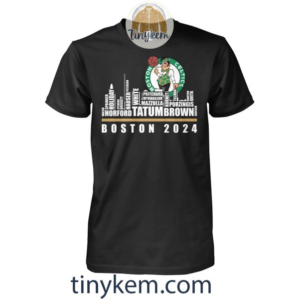 Boston Celtics Roster 2024 Tshirt