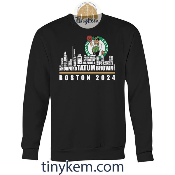 Boston Celtics Roster 2024 Tshirt