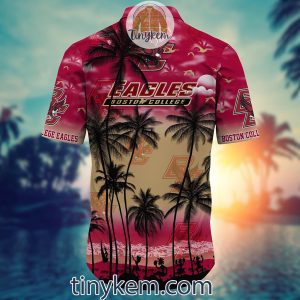Boston College Eagles Summer Coconut Hawaiian Shirt2B3 vrHVa