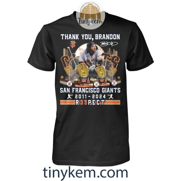 Brandon Crawford Leaving SF Giants Shirt