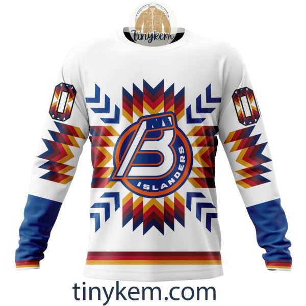 Bridgeport Islanders Native Pattern Design Hoodie, Tshirt, Sweatshirt