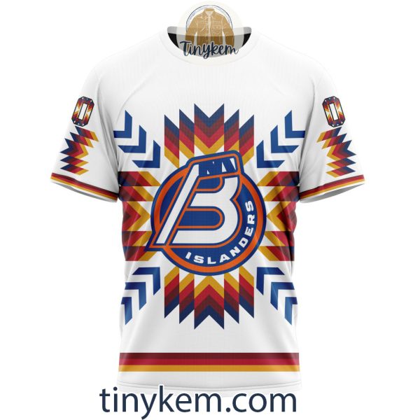 Bridgeport Islanders Native Pattern Design Hoodie, Tshirt, Sweatshirt