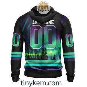 Bridgeport Islanders Northern Lights Hoodie Tshirt Sweatshirt2B3 jVFG5