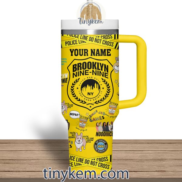 Brooklyn Nine-Nine NYPD Customized 40 Oz Tumbler