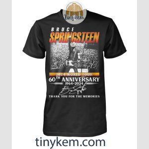 Bruce Springsteen 2024 World Tour Tshirt