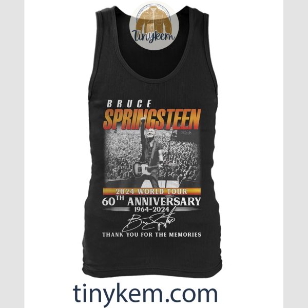 Bruce Springsteen 2024 World Tour Tshirt