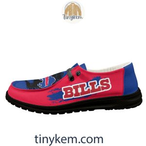 Buffalo Bills Dude Canvas Loafer Shoes2B8 HytLM