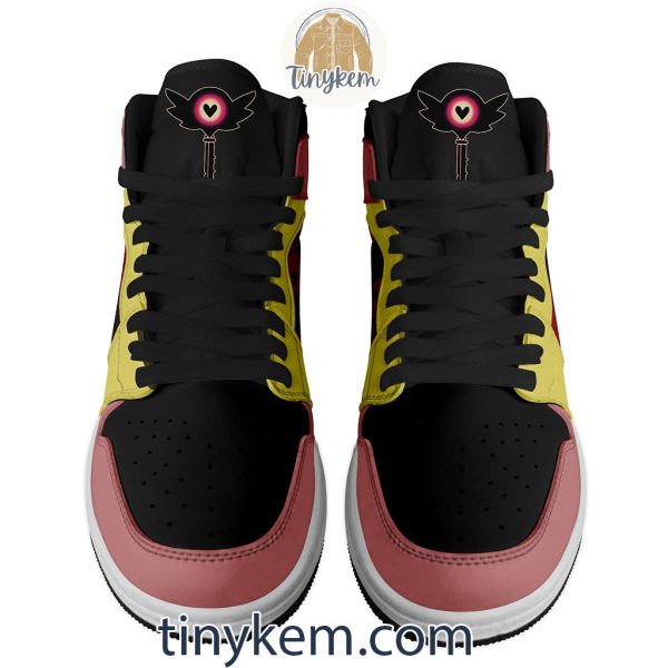 Charlie Morningstar Air Jordan 1 High Top Shoes: Gift for Hazbin Hotel fans