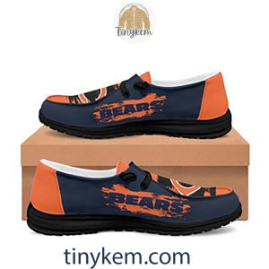 Chicago Bears Dude Canvas Loafer Shoes2B4 8h3C9