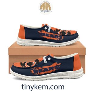 Chicago Bears Dude Canvas Loafer Shoes2B5 zJ04y