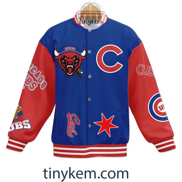 Chicago Cubs Baseball Jacket: Go Cubs Go