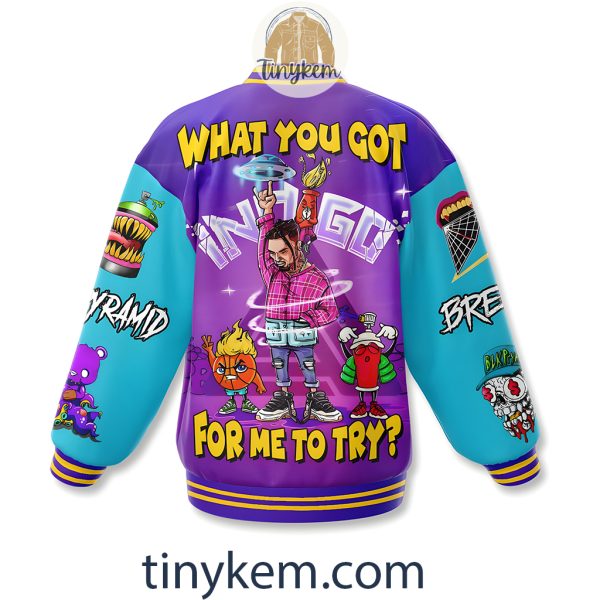 Chris Brown Baseball Jacket: What You Got For Me To Try