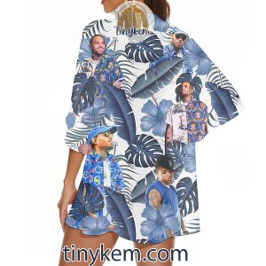 Chris Brown Hawaiian Kimono Beach2B3 mqwBM
