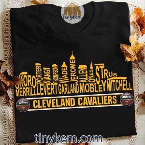 Cleveland Cavaliers Roster 2024 Shirt