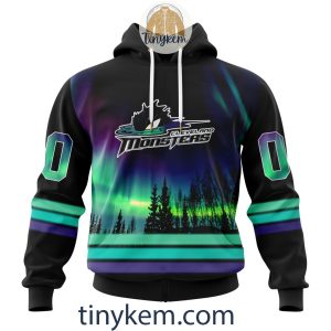 Cleveland Monsters Hockey Fight Cancer Hoodie, Tshirt