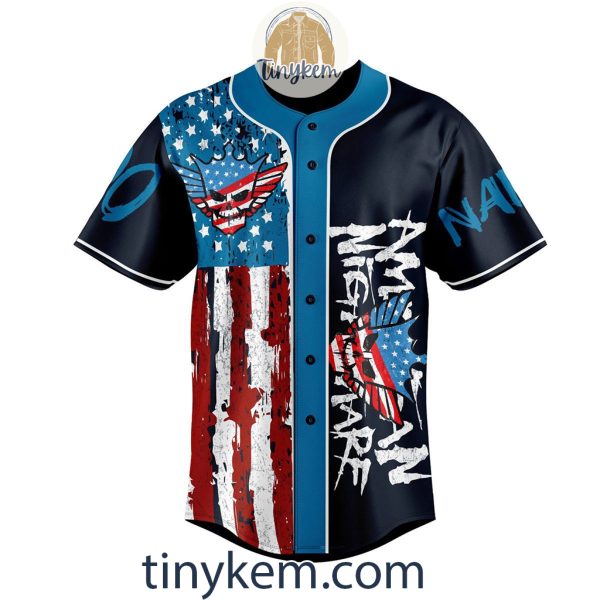 Cody Rhodes Customized Baseball Jersey