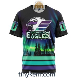 Colorado Eagles Northern Lights Hoodie Tshirt Sweatshirt2B6 98a9i