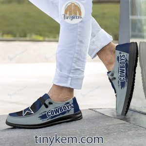 Dallas Cowboys Dude Canvas Loafer Shoes2B11 1AMKq