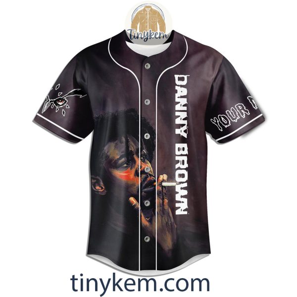 Danny Brown Customized Baseball Jersey