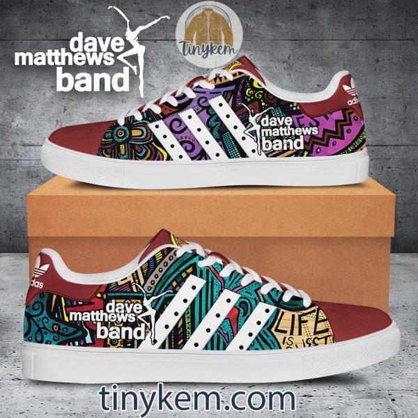 Dave Matthews Band Leather Skate Shoes