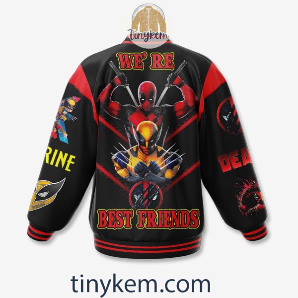 Deadpool X Wolverine Baseball Jacket