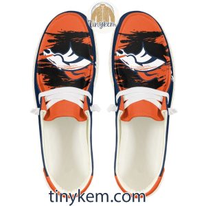 Denver Broncos Dude Canvas Loafer Shoes2B3 MyfMv