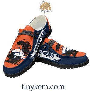 Denver Broncos Dude Canvas Loafer Shoes2B9 kQYzB