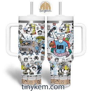 Descendents Blue 40Oz Tumbler2B7 g20Ox