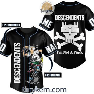 Descendents Customized Baseball Jersey