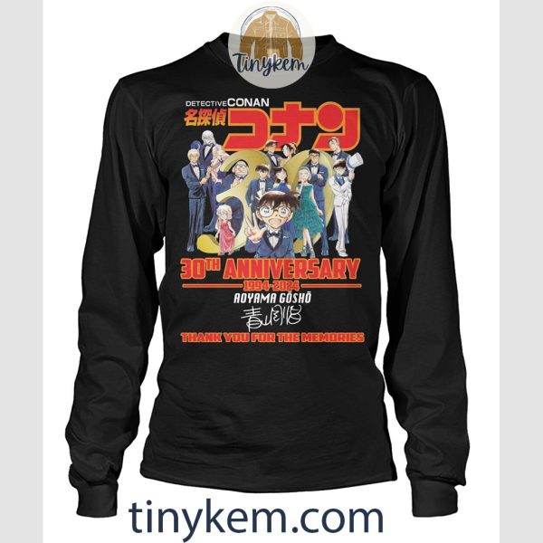 Detective Conan 30th Anniversary 1994-2024 Shirt