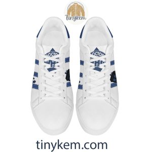 Doctor Who White Leather Skate Shoes2B4 C7vlY
