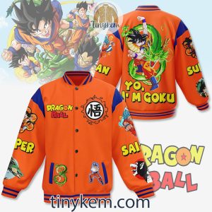 Dragon Ball Goku Baseball Jacket