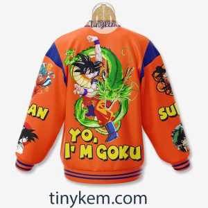 Dragon Ball Goku Baseball Jacket2B3 n9kU6