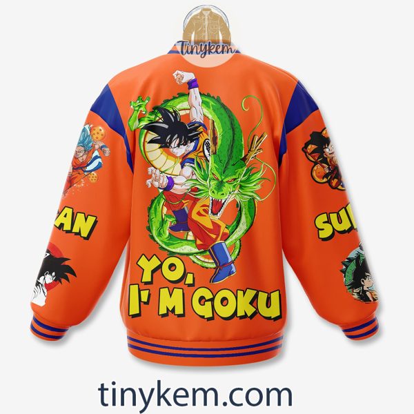 Dragon Ball Goku Baseball Jacket