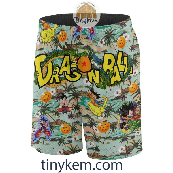 Dragon Ball Hawaiian Beach Shorts