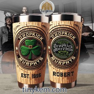 Dropkick Murphys Customized 20oz Tumbler With Imitation Wood Design2B2 30HDP