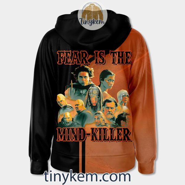 Dune Movie 2024 Zipper Hoodie