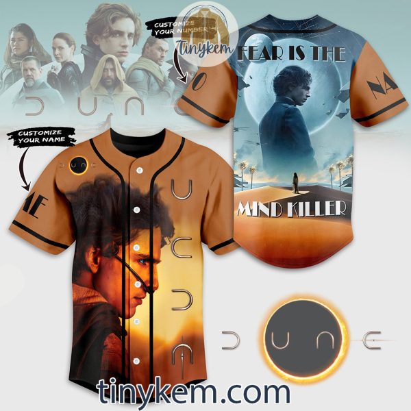 Dune Part Two Customized Baseball Jersey