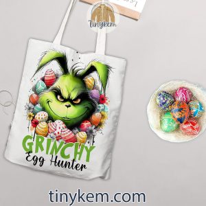 Easter Egg and The Grinch Tote Bag2B3 HtcnN