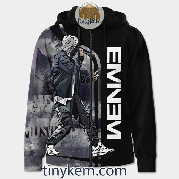 Eminem Zipper Hoodie: i’m beginning To Feel Like A Rap God