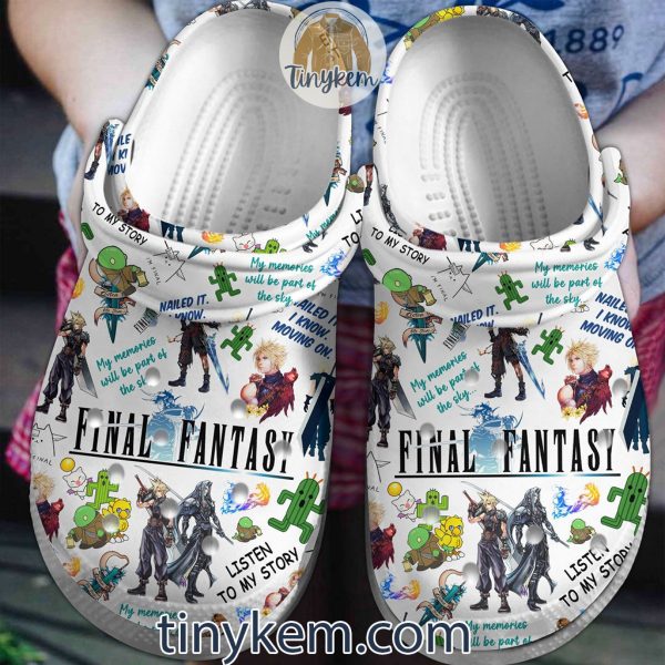 Final Fantasy Icons Bundle Unisex Clog Crocs