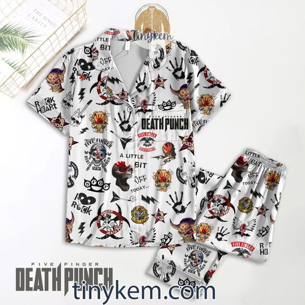 Five Finger Death Punch Pajamas Set