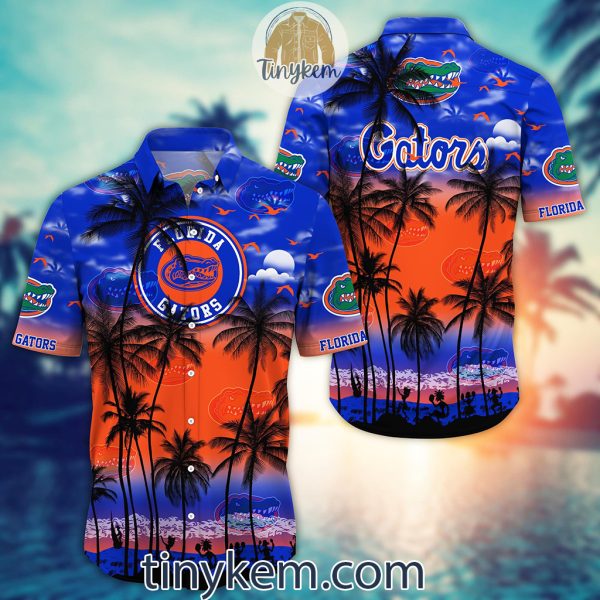 Florida Gators Summer Coconut Hawaiian Shirt