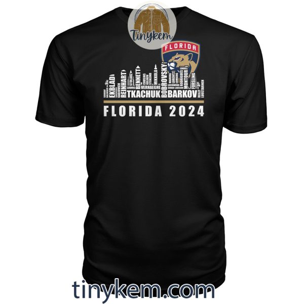 Florida Panthers 2024 Roster Tshirt