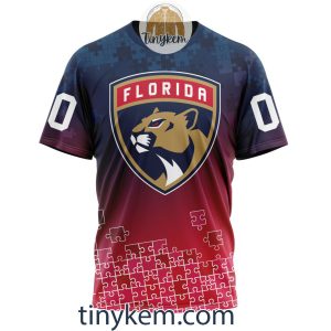 Florida Panthers Customized Tshirt Hoodie With Autism Awareness 2024 Design2B6 3jhzQ